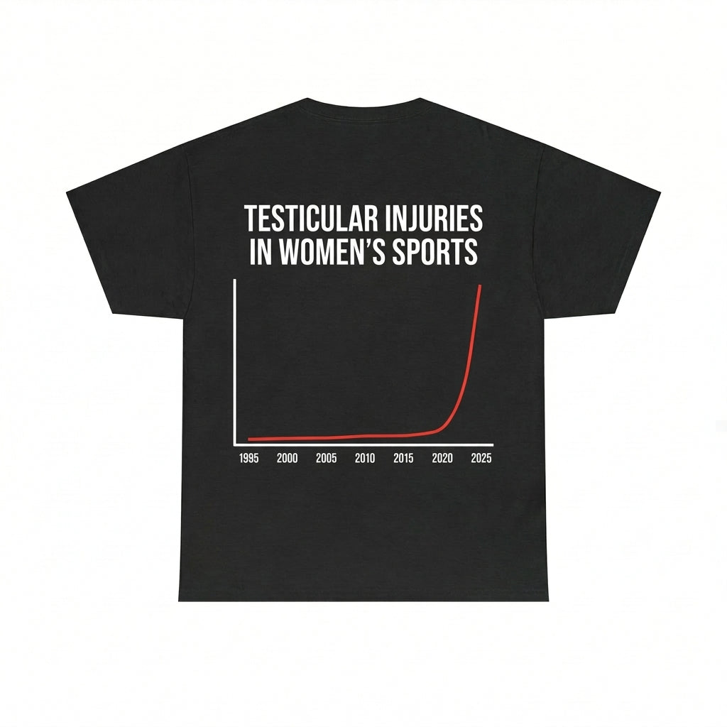 Testicular Injuries in Women's Sports | T-Shirt