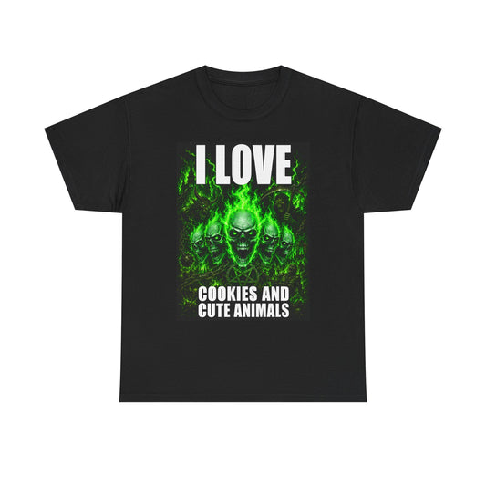 Cookies and Cute Animals | T-Shirt